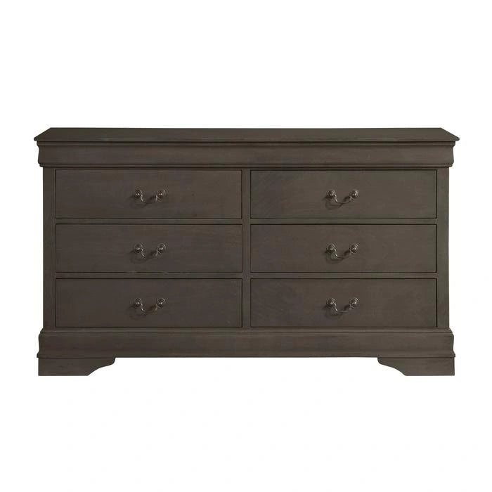 Mayville 6 Drawer Dresser in Gray 2147SG-5 - Furniture Max (Falls Church,VA) *