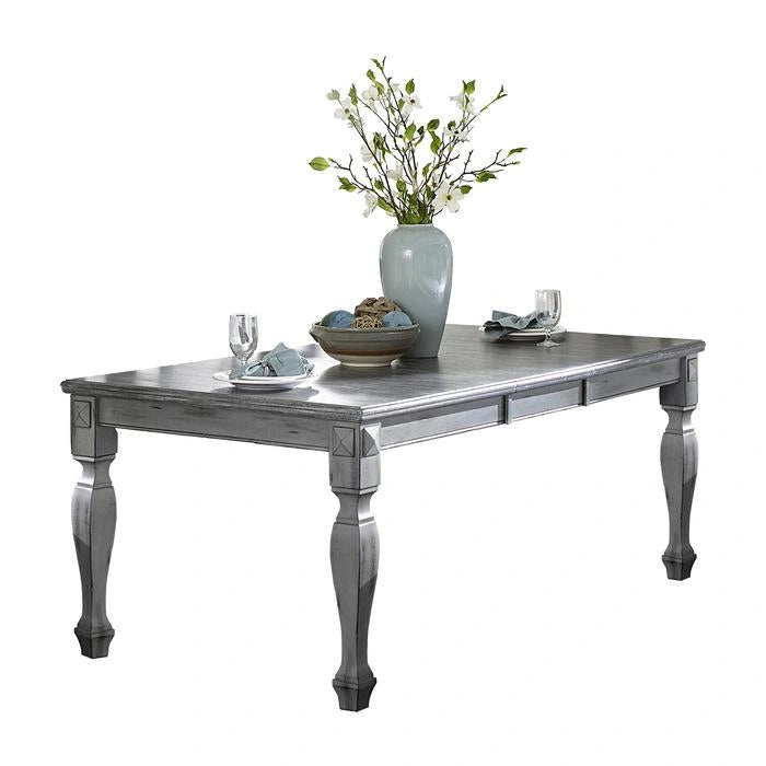 Fulbright Dining Table in Gray 5520-78