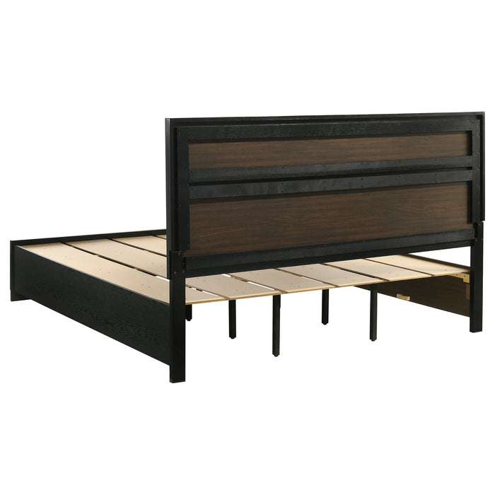 Miranda Panel Platform Storage Bed