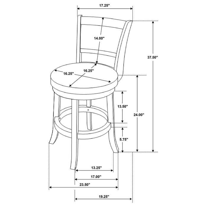 Broxton Swivel Counter Chair - Furniture Max (Falls Church,VA) *