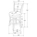 Broxton Swivel Counter Chair - Furniture Max (Falls Church,VA) *