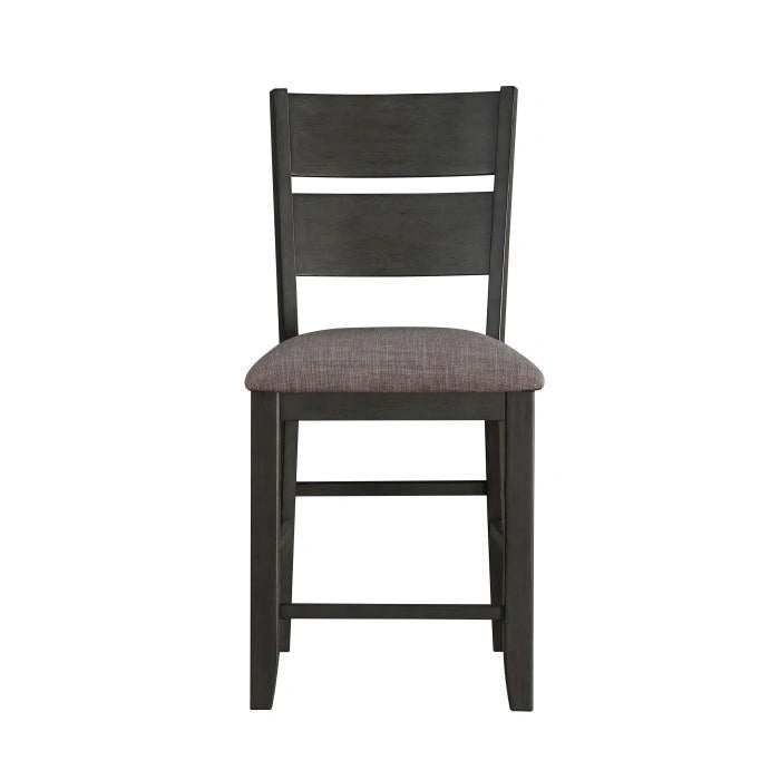 Baresford Counter Height Chair in Gray (Set of 2)