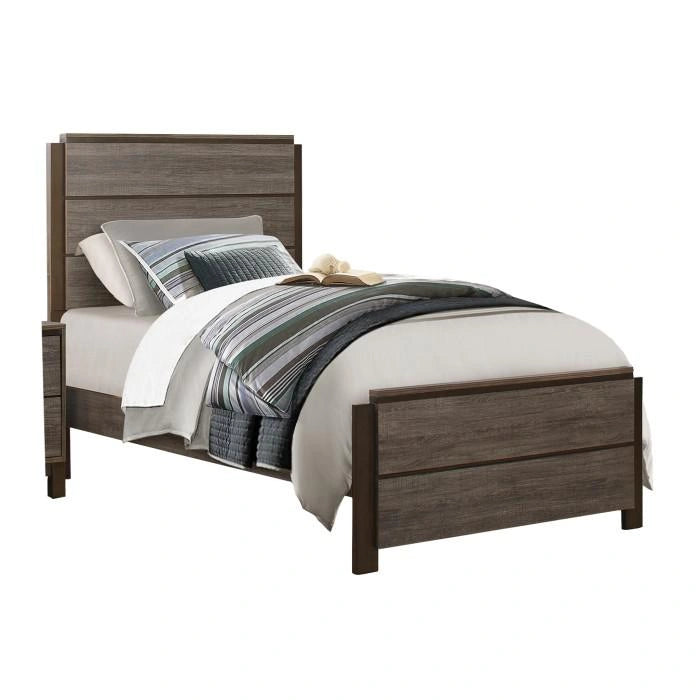 Vestavia Twin Bed in Gray 1936T-1