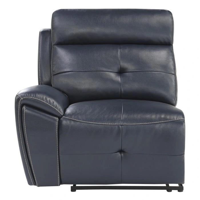 Avenue Left Side Reclining Chair in Navy 9469NVB-LR