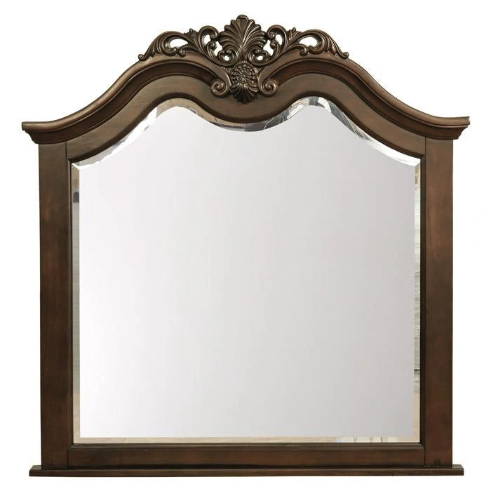 Mont Belvieu Mirror in Dark Cherry 1869-6