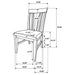 Hartville Dining Side Chair of 2 - Furniture Max (Falls Church,VA) *