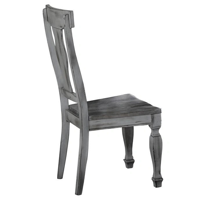 Fulbright Side Chair in Gray (Set of 2)