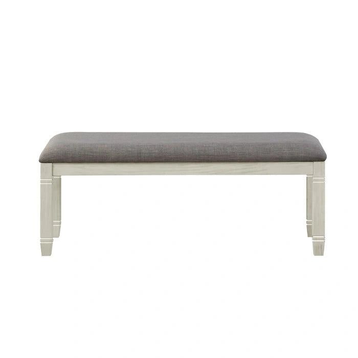 Granby Bench in Antique White 5627NW-13
