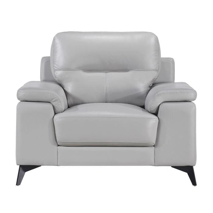 Mischa Chair in Silver Gray 9514SVE-1