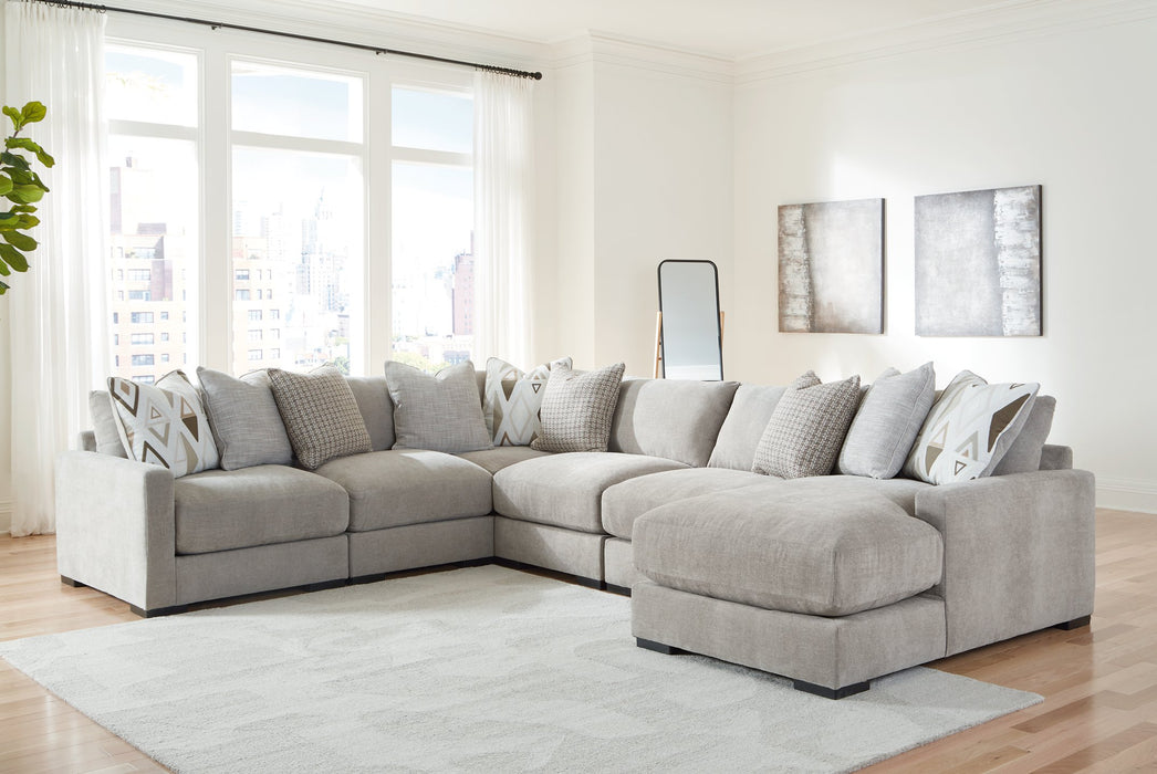 Aslan Court Sectional with Chaise - Furniture Max (Falls Church,VA) *