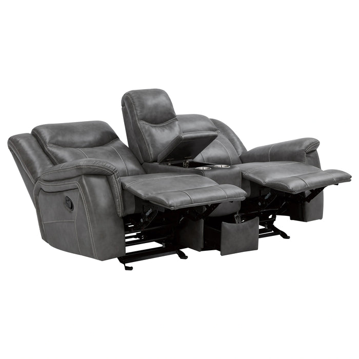 Conrad Reclining Glider Loveseat