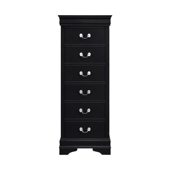 Mayville 6 Drawer Lingerie Chest in Black 2147BK-12 - Furniture Max (Falls Church,VA) *