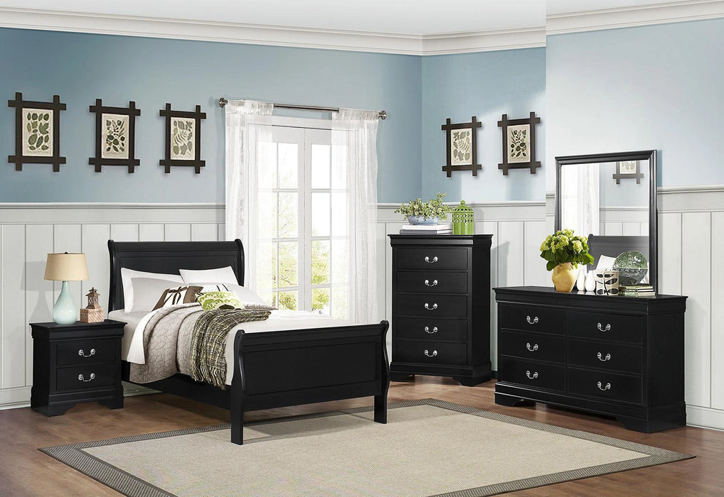 Mayville 6 Drawer Dresser in Black 2147BK-5 - Furniture Max (Falls Church,VA) *