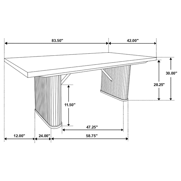 Catherine Dining Table - Furniture Max (Falls Church,VA) *
