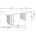 Catherine Dining Table - Furniture Max (Falls Church,VA) *