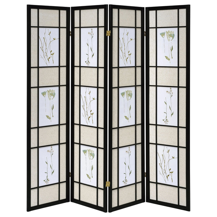 Catabella Four-Panel Room Divider