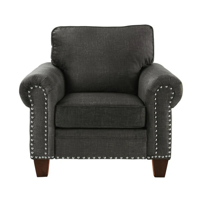 Cornelia Chair in Dark Gray 8216DG-1