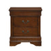 Mayville 2 Drawer Nightstand in Brown Cherry 2147-4 - Furniture Max (Falls Church,VA) *