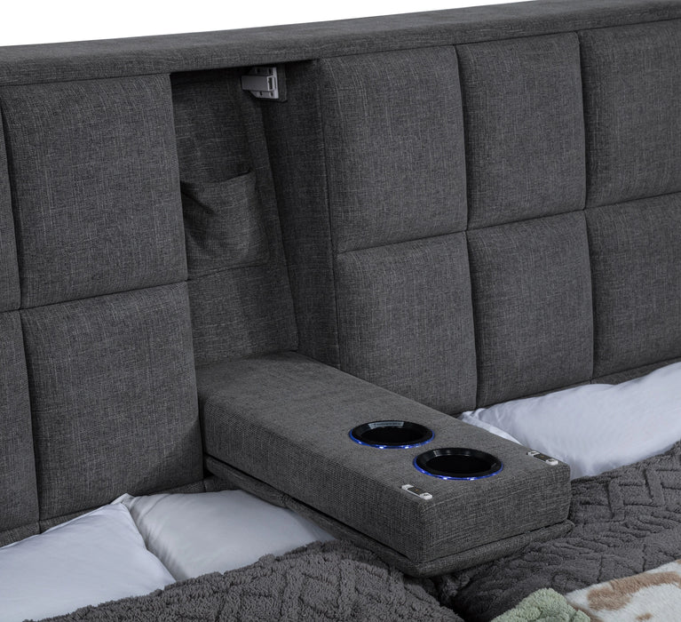 Dreux Panel Platform Bed