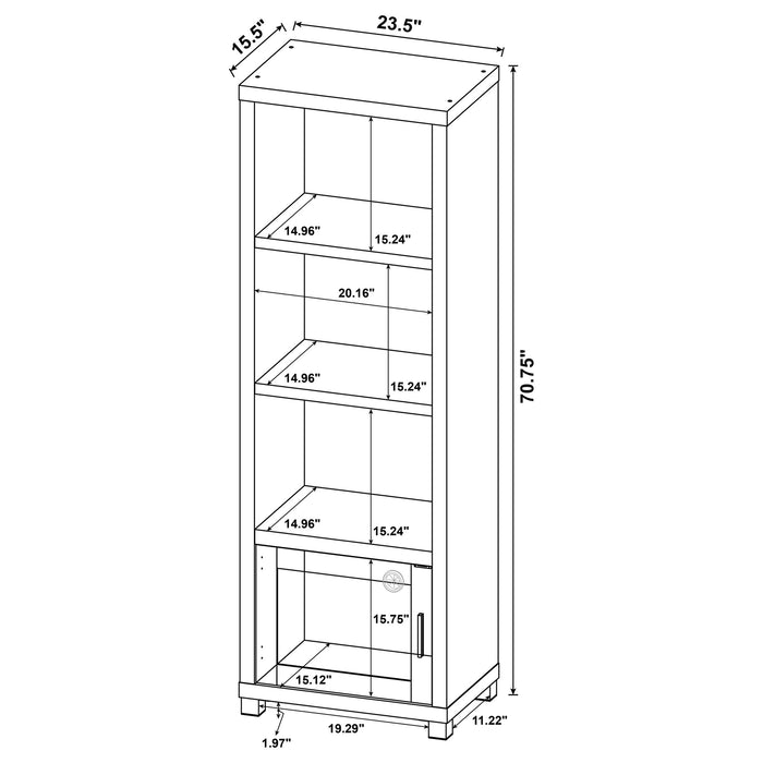 Jupiter Entertainment Center (TV Stand and 2 Media Tower) - Furniture Max (Falls Church,VA) *