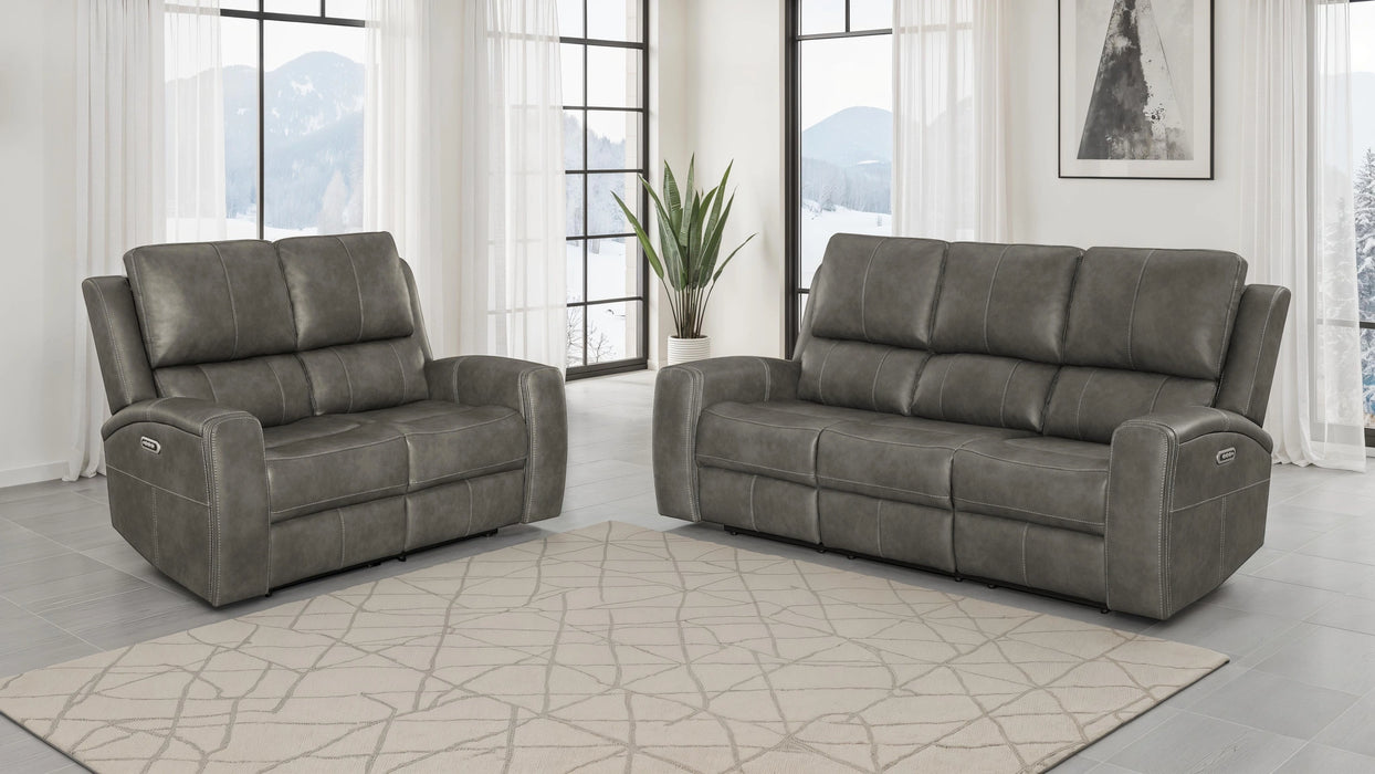 Brickston Triple Power Reclining Sofa Set