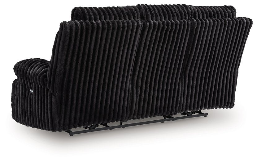 Rhine Falls Power Reclining Sofa with Drop Down Table - Furniture Max (Falls Church,VA) *