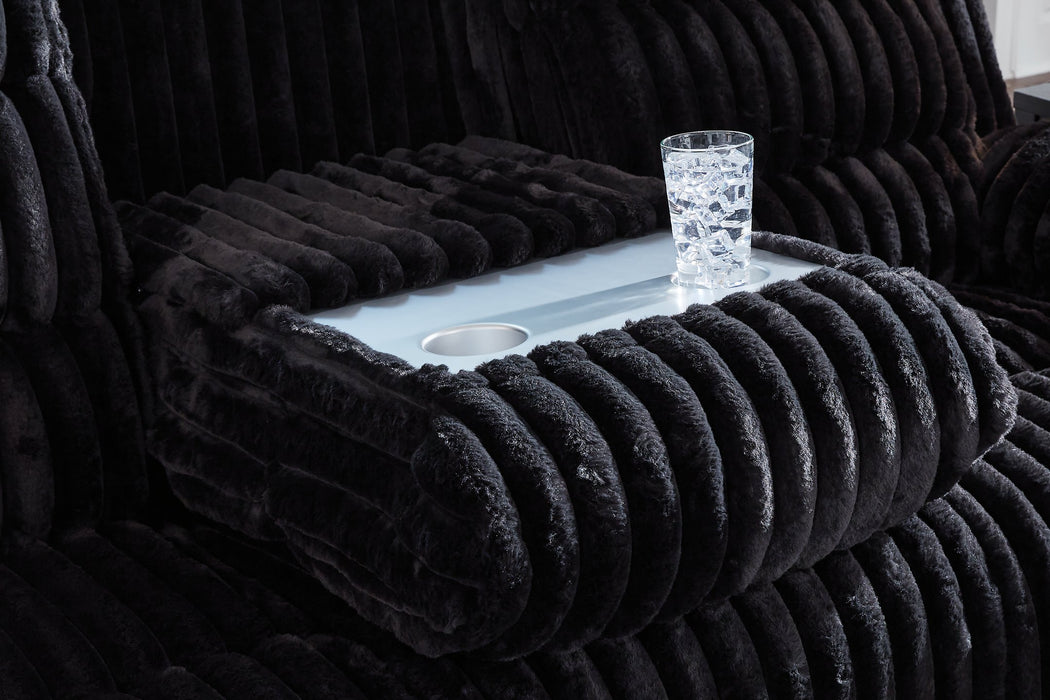 Rhine Falls Power Reclining Sofa with Drop Down Table - Furniture Max (Falls Church,VA) *