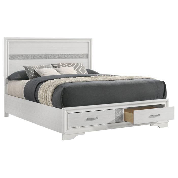 Miranda Panel Platform Storage Bed