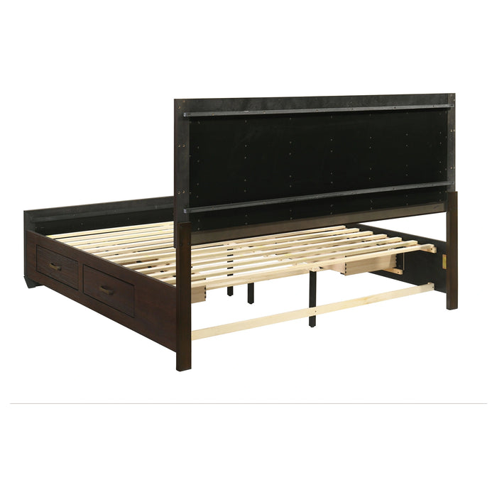 Kauffman Panel Platform Storage Bed