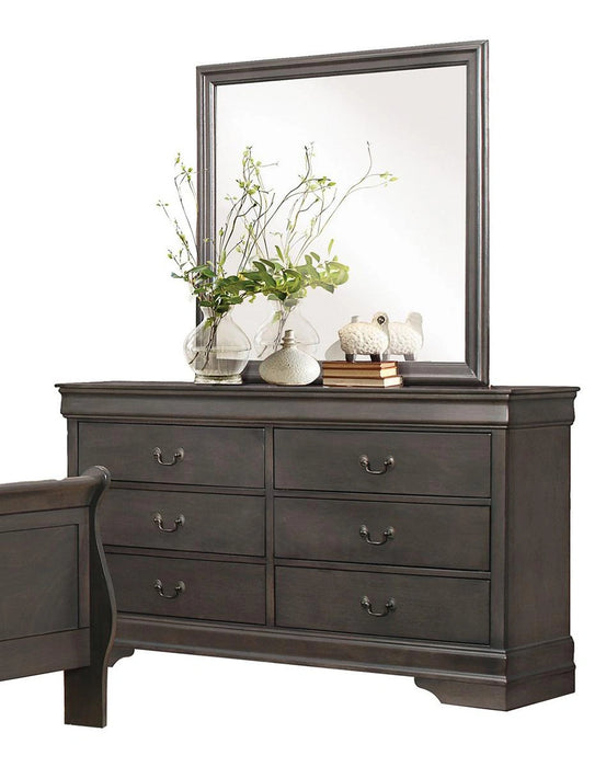 Mayville 6 Drawer Dresser in Gray 2147SG-5 - Furniture Max (Falls Church,VA) *