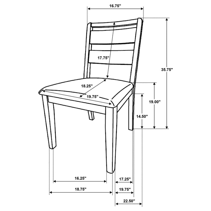 Duncan Dining Side Chair of 2 - Furniture Max (Falls Church,VA) *