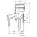 Duncan Dining Side Chair of 2 - Furniture Max (Falls Church,VA) *