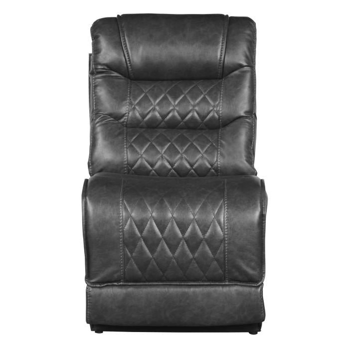 Putnam Armless Chair in Gray 9405GY-AC