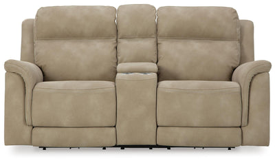 Next-Gen DuraPella Power Reclining Loveseat with Console - Furniture Max (Falls Church,VA) *