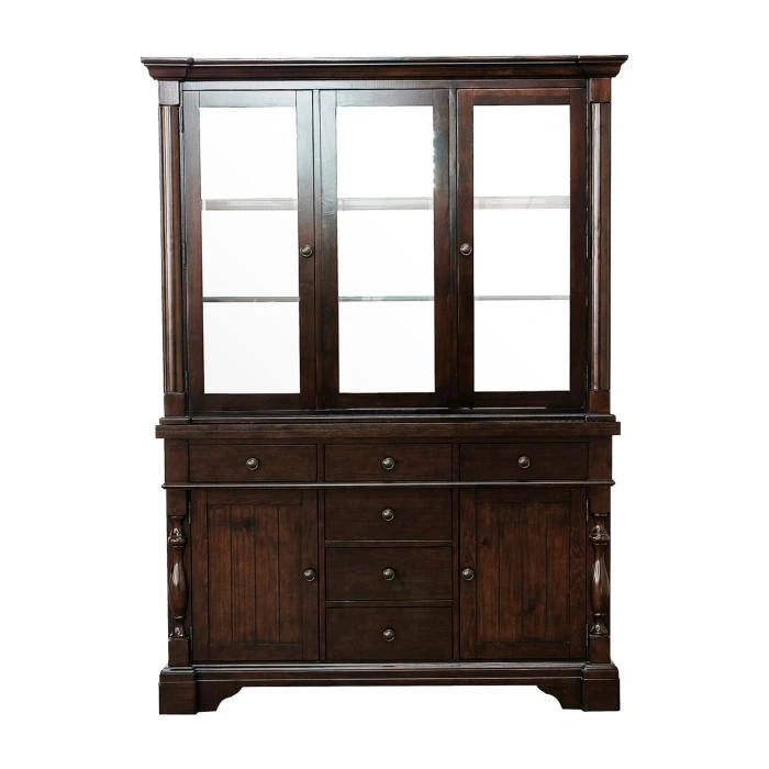 Yates Buffet and Hutch in Dark Oak 5167-50*