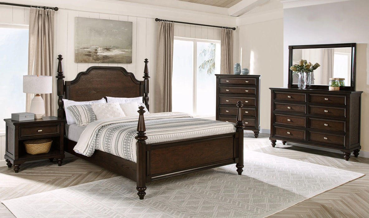 Andover Four-Poster Panel Bed