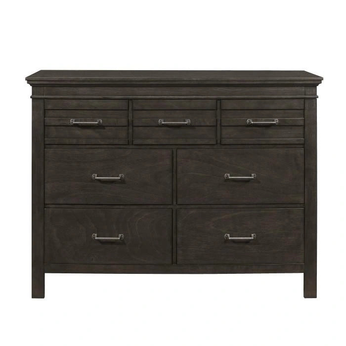 Blaire Farm Dresser in Saddle Brown Wood 1675-5