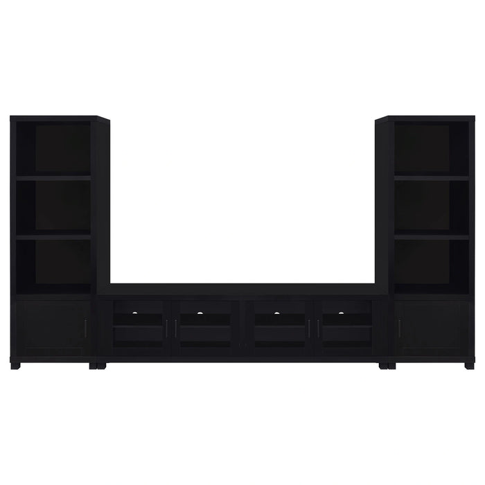 Jupiter Entertainment Center (TV Stand and 2 Media Tower) - Furniture Max (Falls Church,VA) *