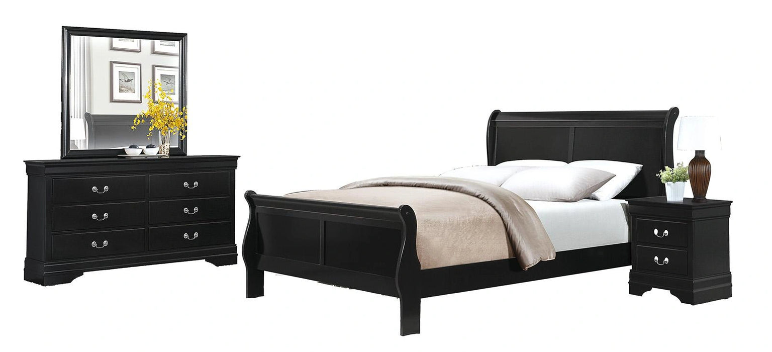 Mayville 6 Drawer Dresser in Black 2147BK-5 - Furniture Max (Falls Church,VA) *