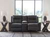 Mackmenville Reclining Loveseat with Console - Furniture Max (Falls Church,VA) *