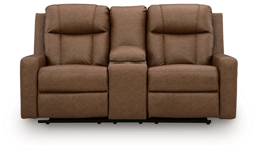 Mackmenville Reclining Loveseat with Console - Furniture Max (Falls Church,VA) *