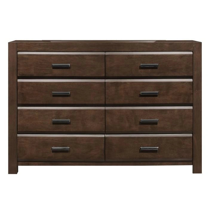 Erwan 8 Drawer Dresser in Dark Walnut 1961-5