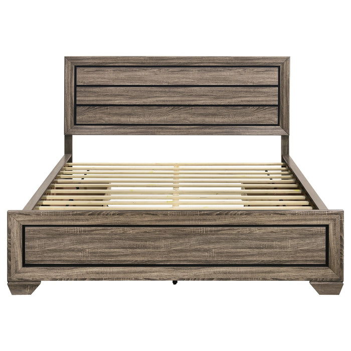 Kauffman Panel Platform Storage Bed