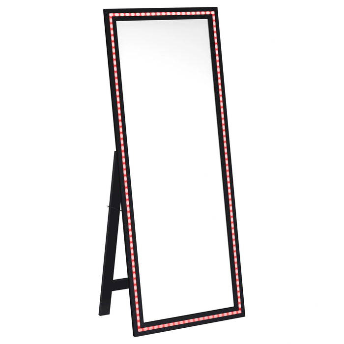 Windrose Standing Mirror with LED Lighting