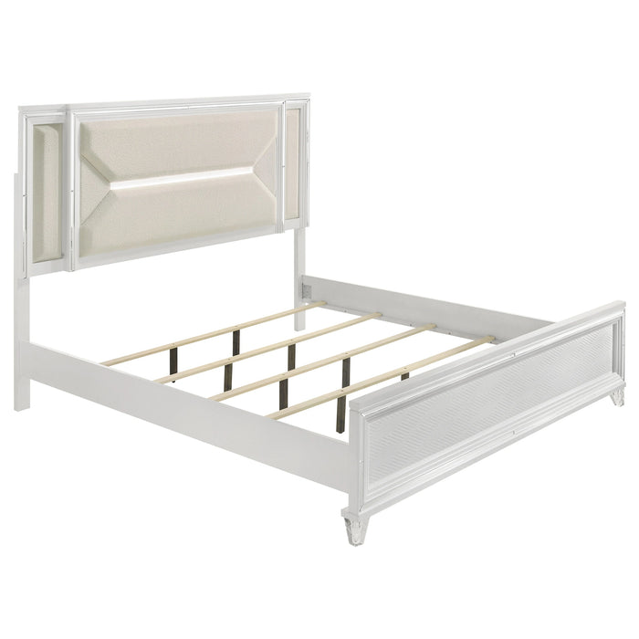 Marmore Panel Bed with LED Lighting
