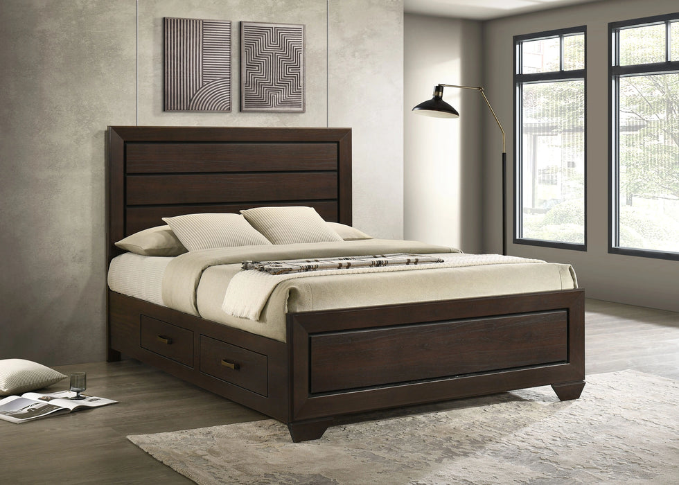 Kauffman Panel Platform Storage Bed