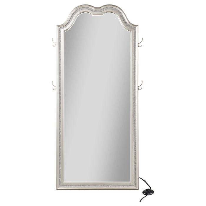 Evangeline Floor Mirror with LED Lighting