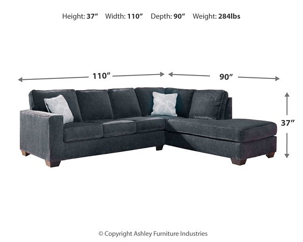 Altari Sleeper Sectional with Chaise - Furniture Max (Falls Church,VA) *