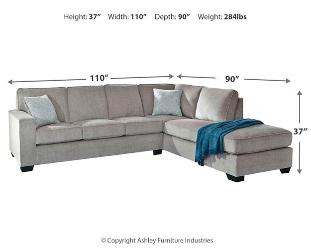 Altari Sleeper Sectional with Chaise - Furniture Max (Falls Church,VA) *
