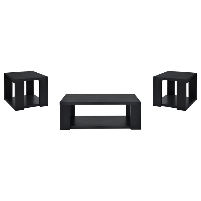 Pavone Open-Shelf Coffee and End Table Set